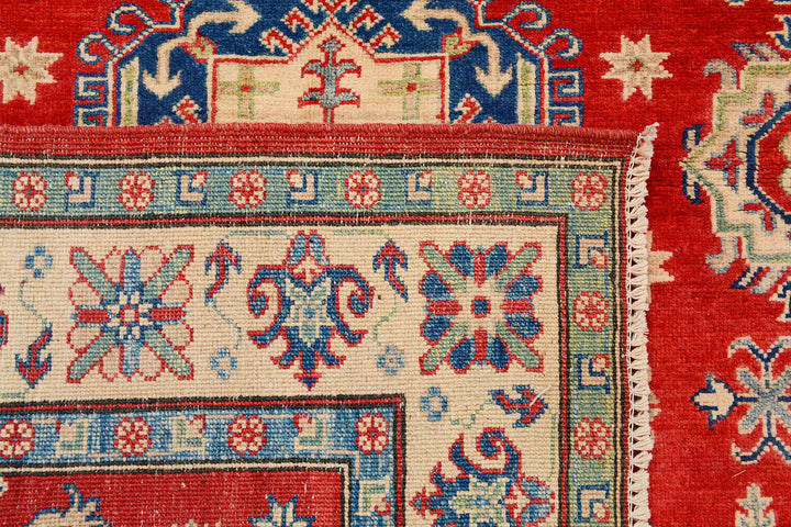 Red Kazak 4'  11" x 6'  7" - No. QA49084