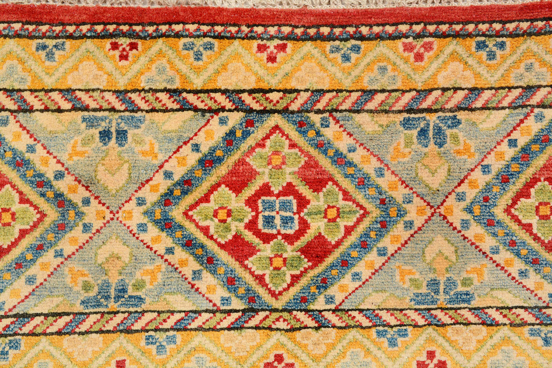 Multi Colored Kazak 5'  3" x 6'  7" - No. QA67304