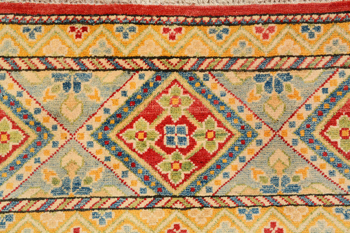 Multi Colored Kazak 5'  3" x 6'  7" - No. QA67304