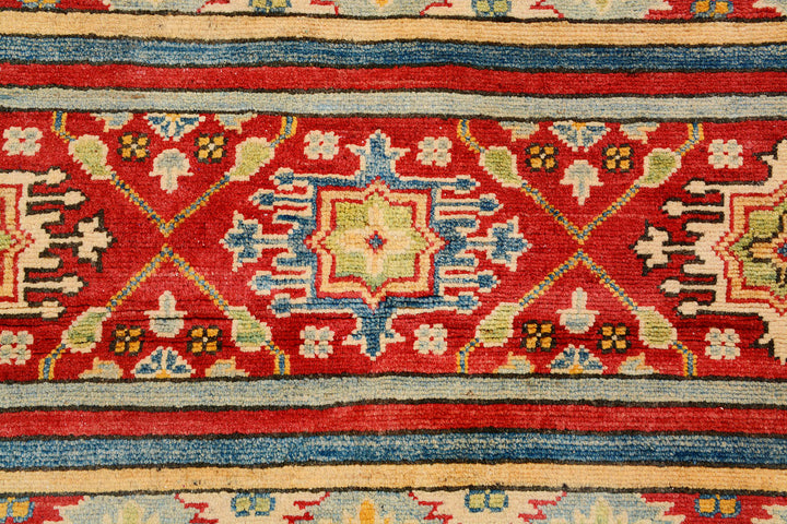 Multi Colored Kazak 5'  3" x 6'  7" - No. QA67304