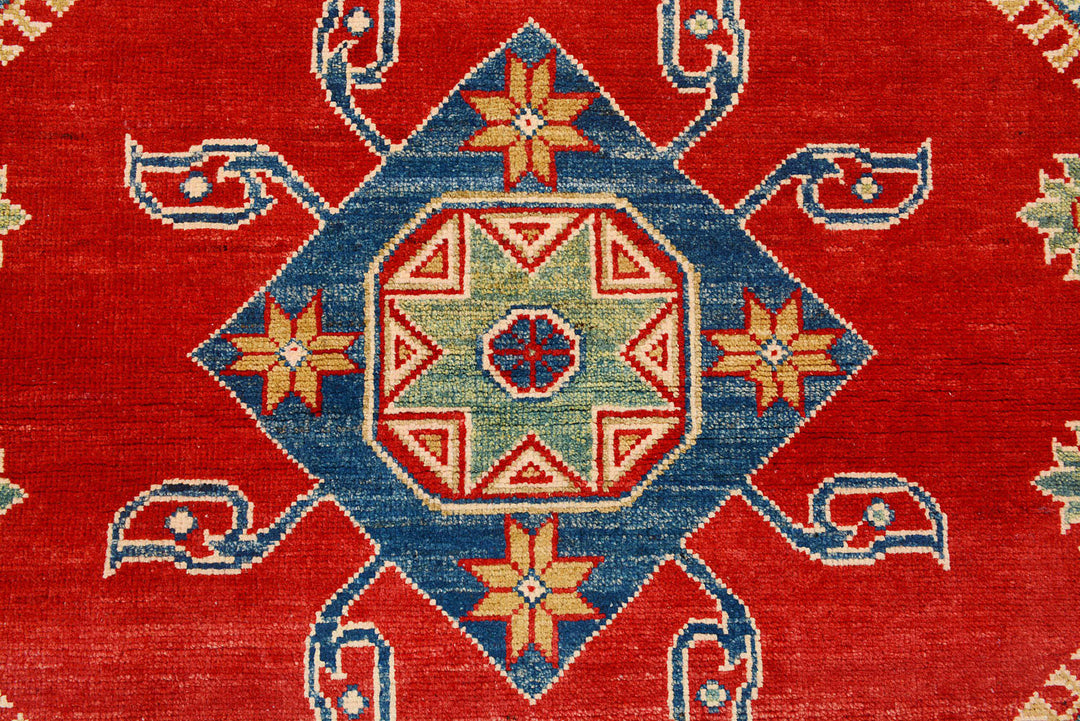 Red Kazak 4'  11" x 6'  8" - No. QA46956
