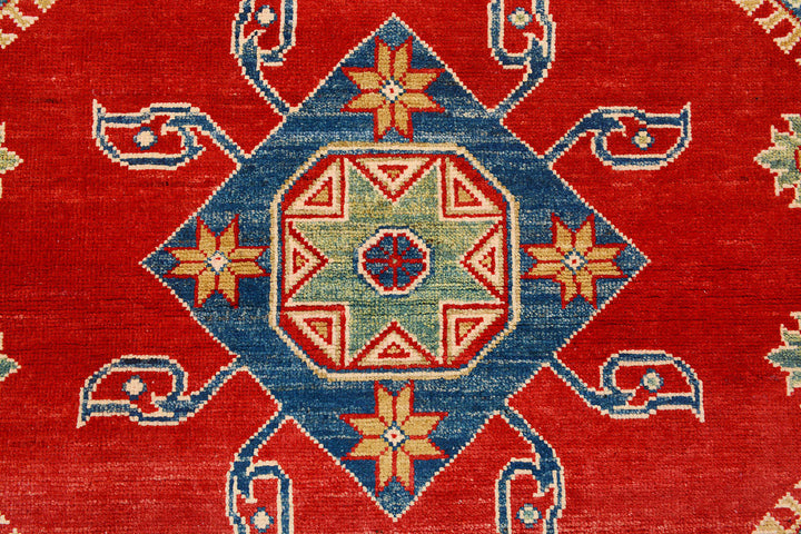 Red Kazak 4'  11" x 6'  8" - No. QA46956