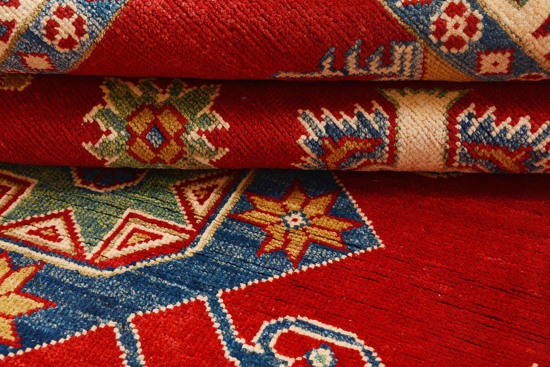 Red Kazak 4'  11" x 6'  8" - No. QA46956