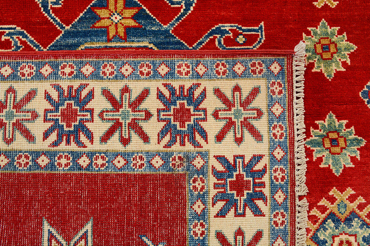 Red Kazak 4'  11" x 6'  8" - No. QA46956