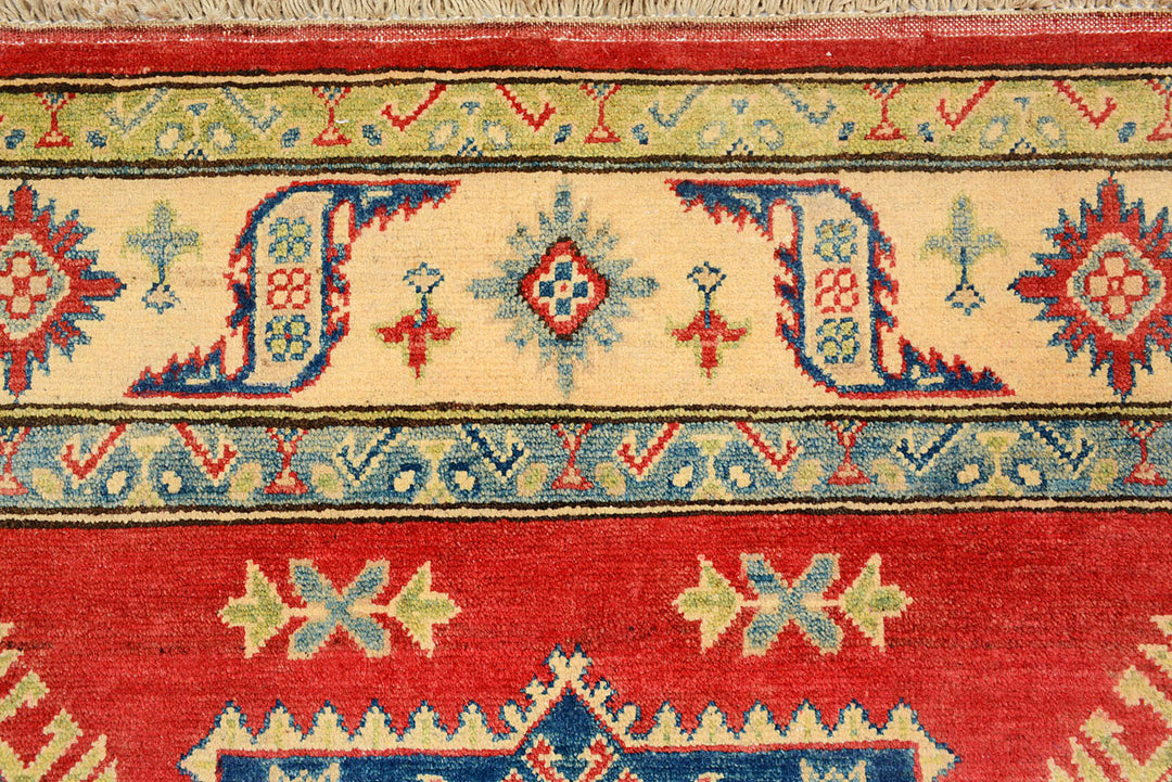 Red Kazak 4'  9" x 7'  1" - No. QA87324