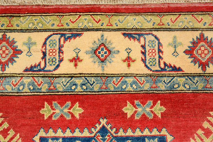 Red Kazak 4'  9" x 7'  1" - No. QA87324