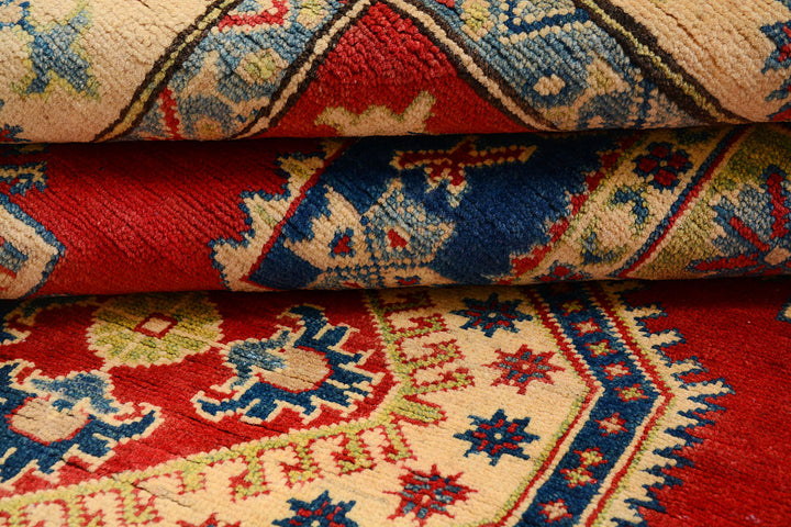 Red Kazak 4'  9" x 7'  1" - No. QA87324
