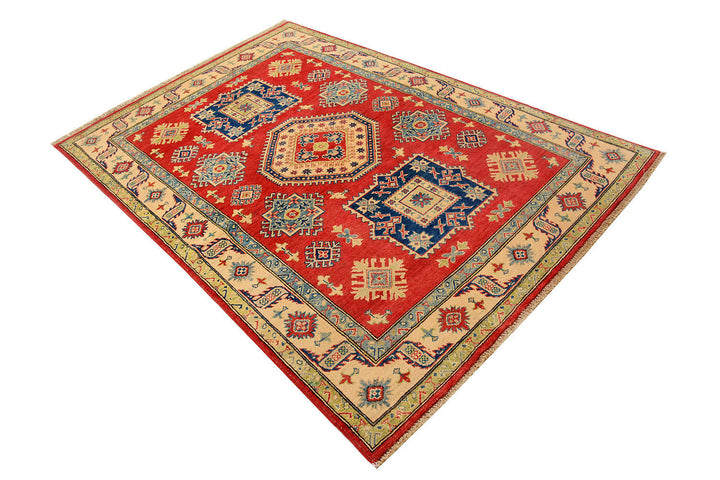 Red Kazak 4'  9" x 7'  1" - No. QA87324