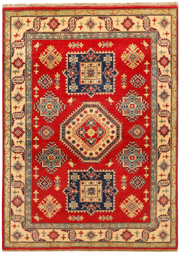 Red Kazak 4'  9" x 7'  1" - No. QA87324