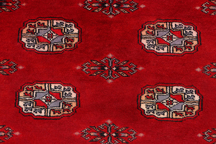 Firebrick Bokhara 4'  1" x 6'  5" - No. QA23603