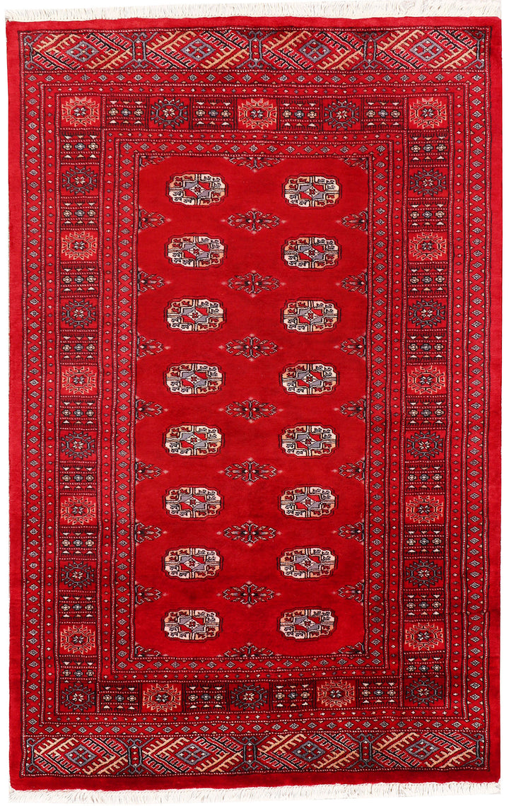 Firebrick Bokhara 4'  1" x 6'  5" - No. QA23603