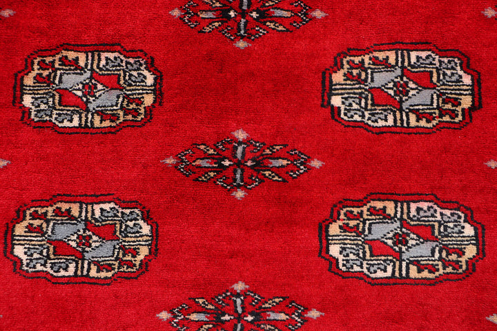 Red Bokhara 4'  1" x 6' " - No. QA29601