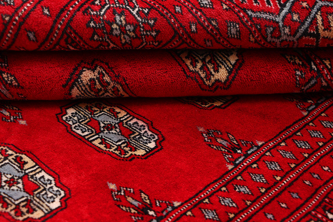 Red Bokhara 4'  1" x 6' " - No. QA29601