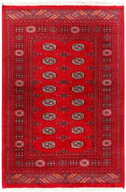 Red Bokhara 4'  1" x 6' " - No. QA29601
