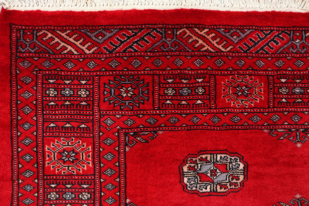 Red Bokhara 4'  1" x 6' " - No. QA21627