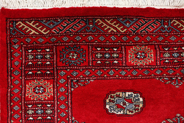 Red Bokhara 4'  2" x 6'  7" - No. QA21222