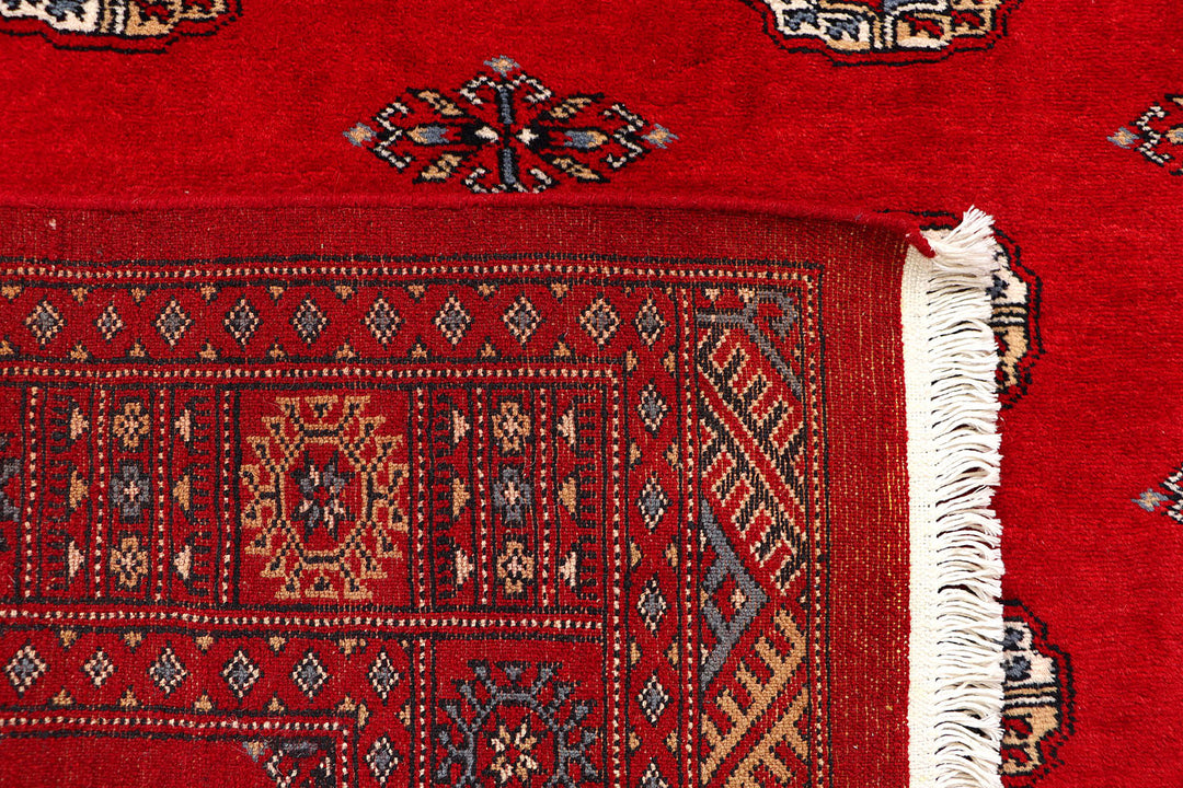 Red Bokhara 4'  2" x 6'  7" - No. QA21222