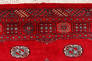 Red Bokhara 4'  2" x 6'  8" - No. QA63971