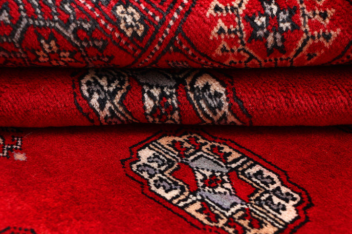 Red Bokhara 4'  2" x 6'  8" - No. QA63971