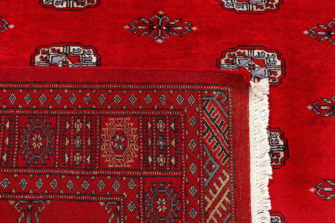 Red Bokhara 4'  2" x 6'  8" - No. QA63971