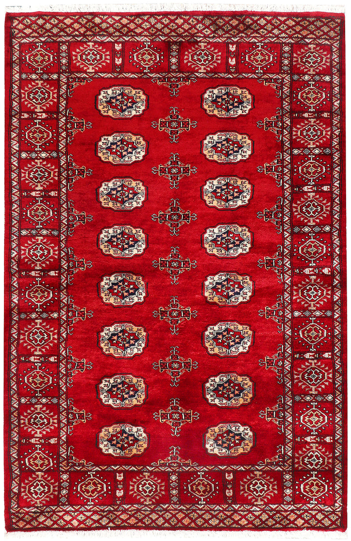 Firebrick Bokhara 4' 2 x 6' 4 - No. 72478