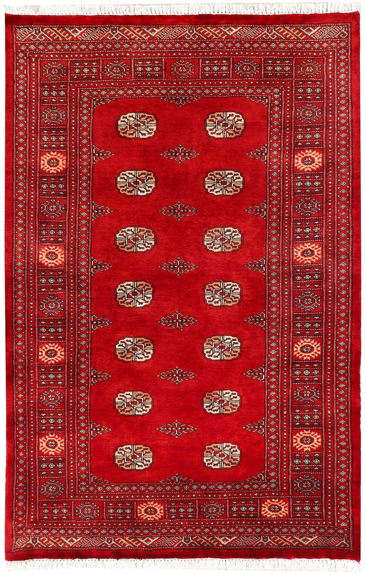 Firebrick Bokhara 4'  x" 6'  4" - No. QA83708