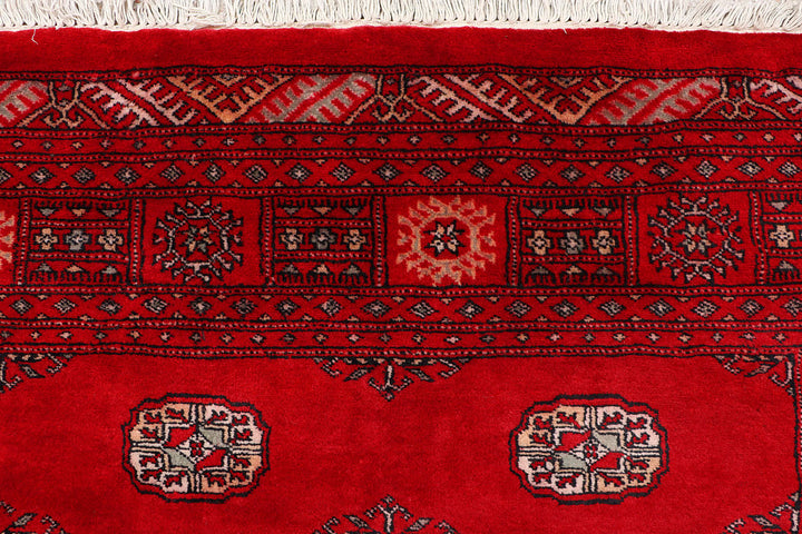 Red Bokhara 4'  6" x 6'  8" - No. QA76639