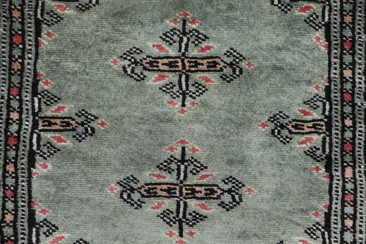 Dark Olive Green Butterfly 2' x 6' 5 - No. 72521