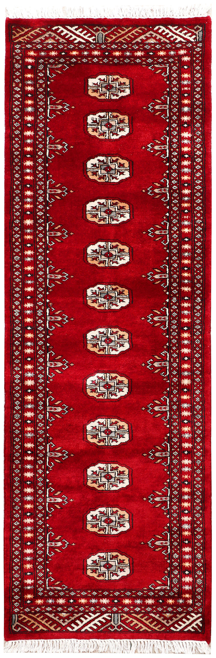 Dark Red Bokhara 2'  x" 6'  3" - No. QA46766