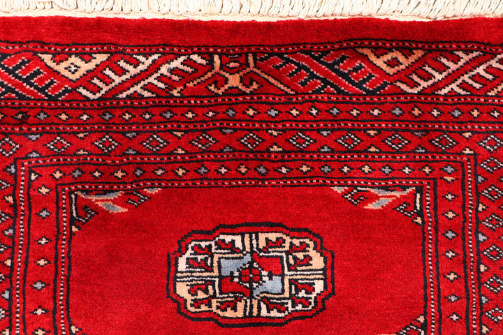 Red Bokhara 2'  1" x 6'  1" - No. QA88391