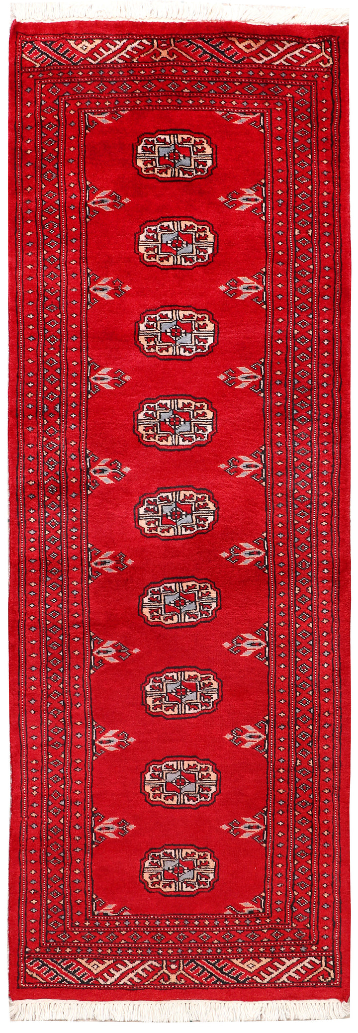 Red Bokhara 2'  1" x 6'  1" - No. QA88391