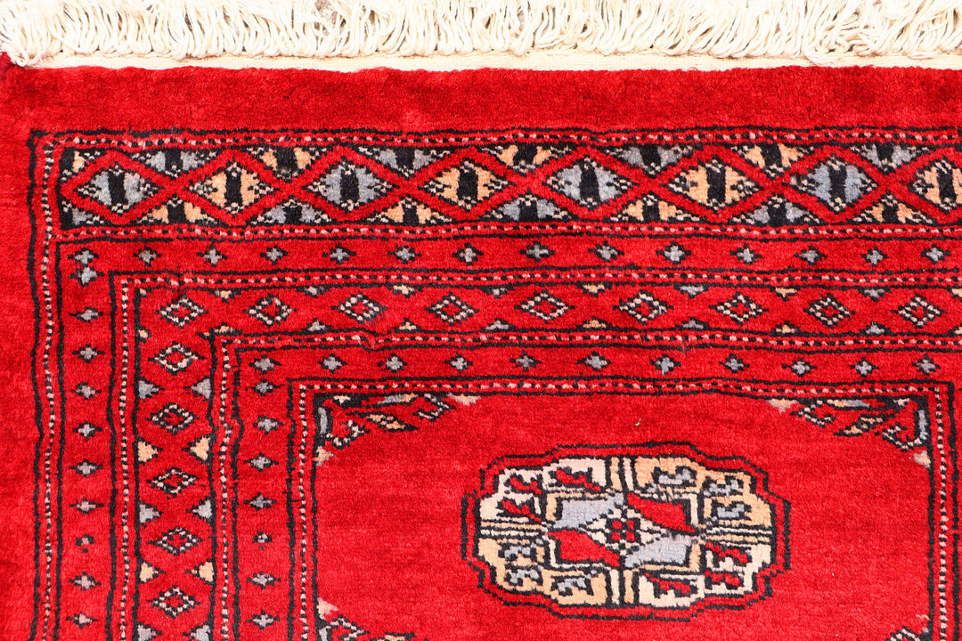 Red Bokhara 2'  x" 6' " - No. QA85386