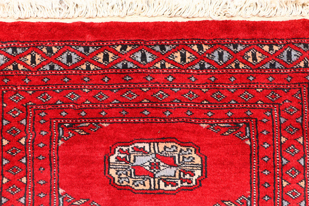 Red Bokhara 2'  x" 6' " - No. QA85386