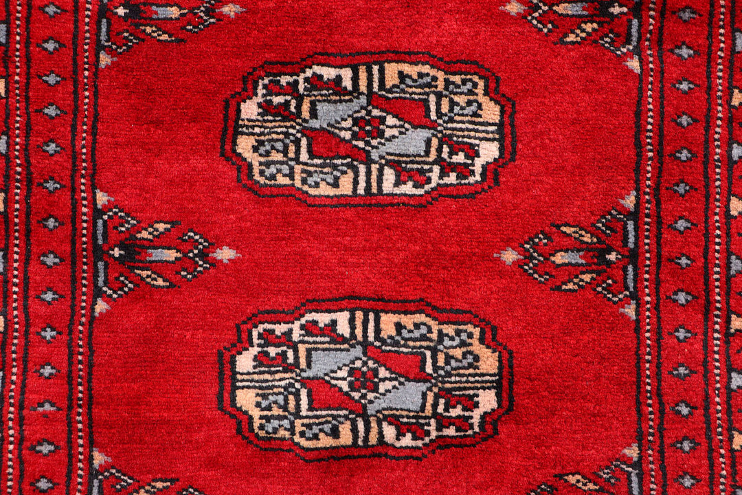 Red Bokhara 2'  x" 6' " - No. QA85386
