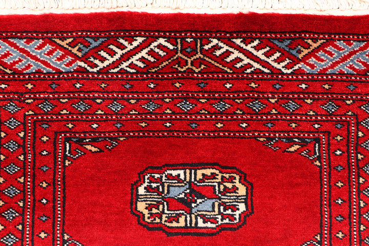 Red Bokhara 2'  1" x 6' " - No. QA86046