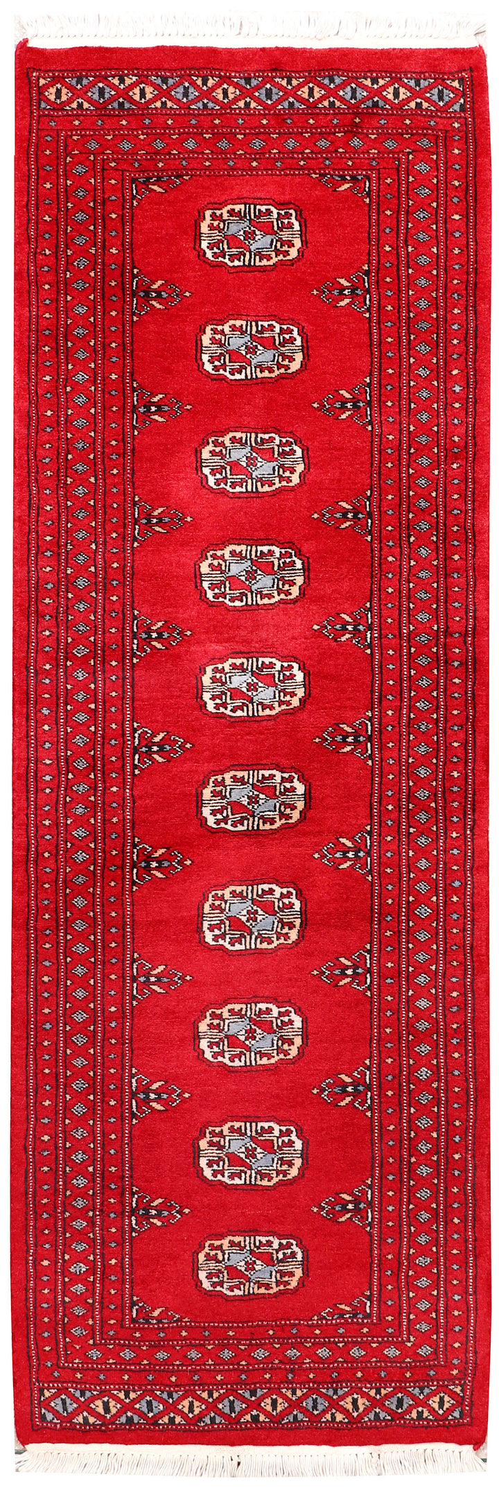 Red Bokhara 2'  1" x 6' " - No. QA24080