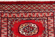 Red Bokhara 2'  1" x 6'  1" - No. QA41227