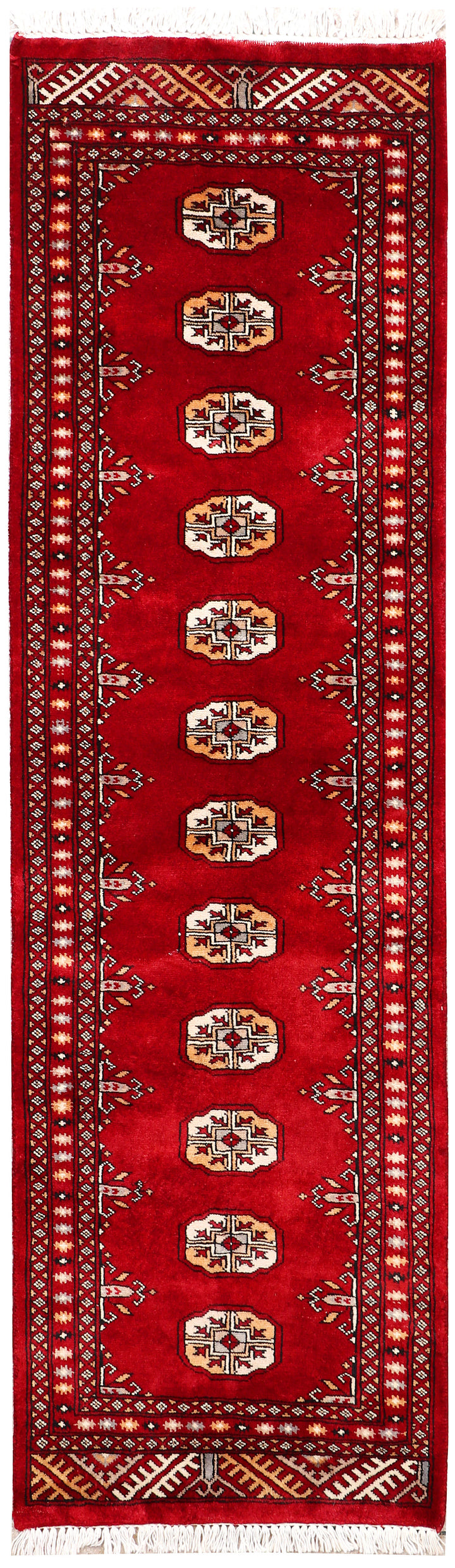 Dark Red Bokhara 2'  x" 6' " - No. QA54942
