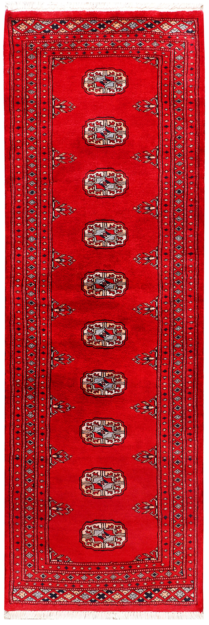 Red Bokhara 2'  1" x 6'  3" - No. QA15405