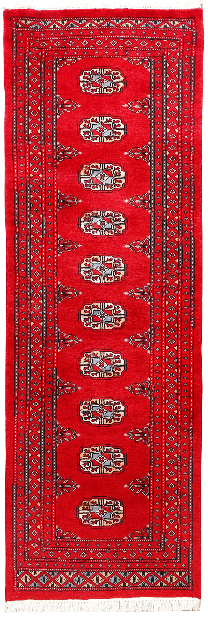 Red Bokhara 2'  x" 6'  1" - No. QA81476