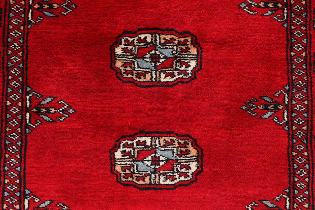 Red Bokhara 2'  6" x 10'  3" - No. QA76132