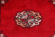 Red Bokhara 2'  7" x 9'  9" - No. QA20673