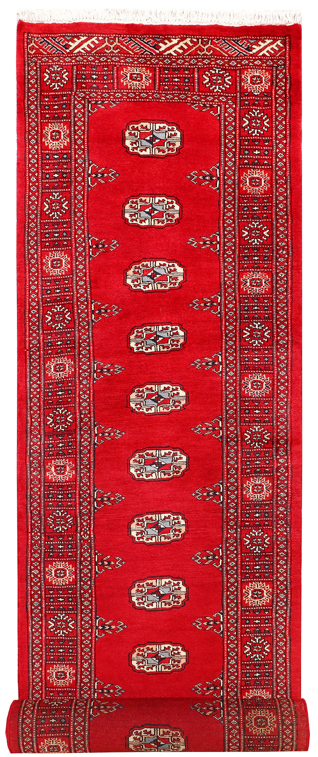 Red Bokhara 2'  6" x 10'  2" - No. QA32022