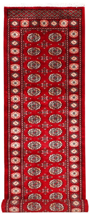 Dark Red Bokhara 2'  11" x 9'  1" - No. QA61008