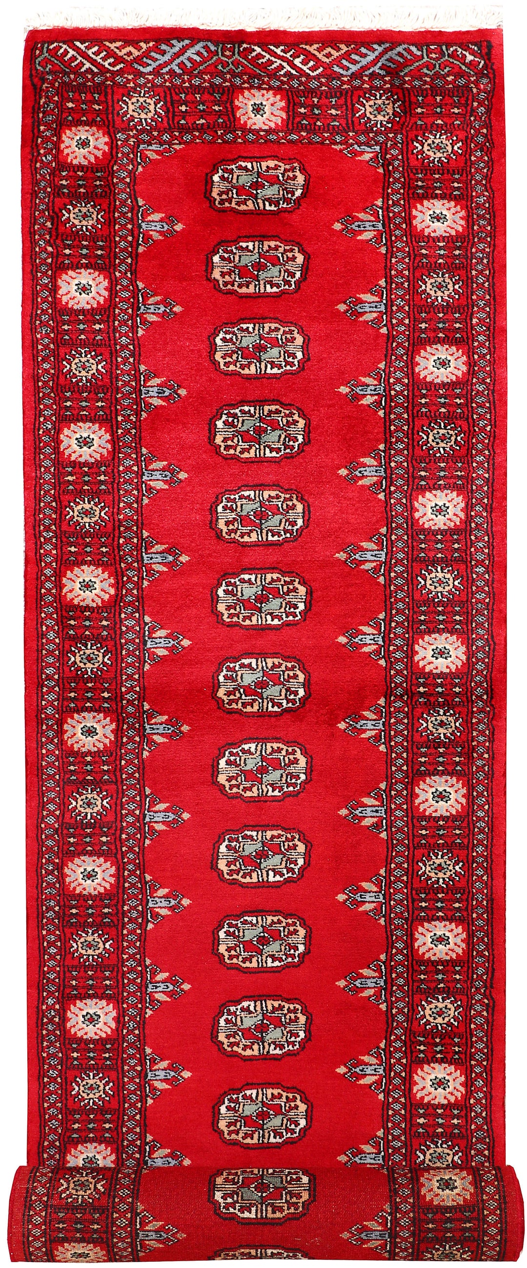 Red Bokhara 2' 5 x 10' - No. 72572