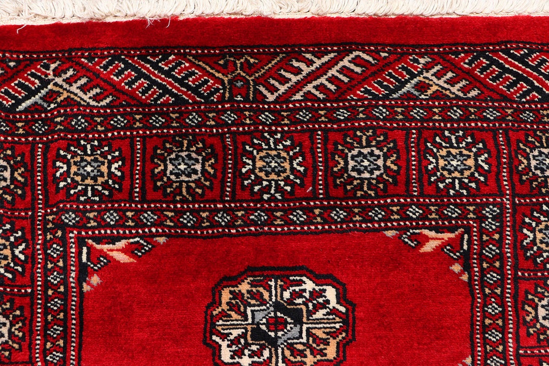 Red Bokhara 2'  7" x 10'  1" - No. QA33229
