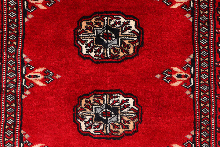 Red Bokhara 2'  7" x 10'  1" - No. QA33229