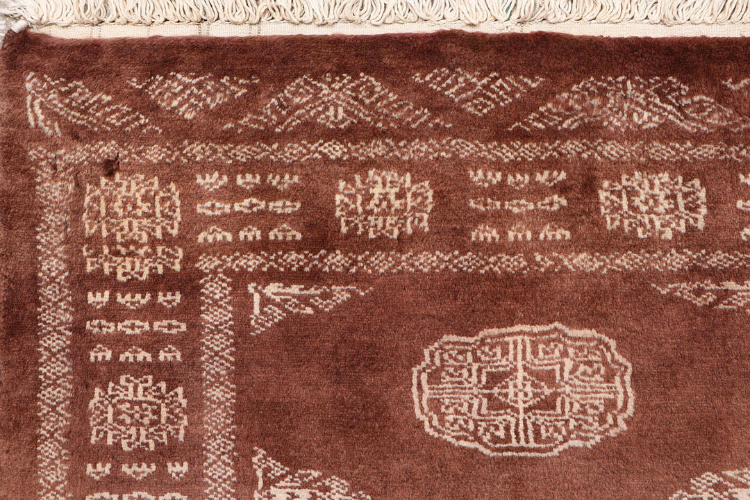 Saddle Brown Bokhara 2' 7 x 9' 11 - No. 72604