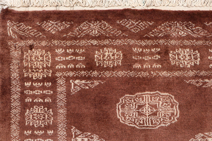 Saddle Brown Bokhara 2' 7 x 9' 11 - No. 72604