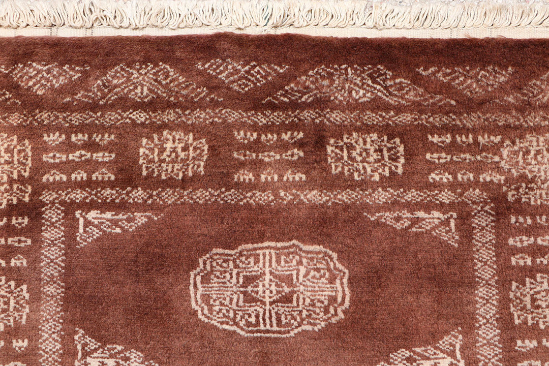 Saddle Brown Bokhara 2' 7 x 9' 11 - No. 72604